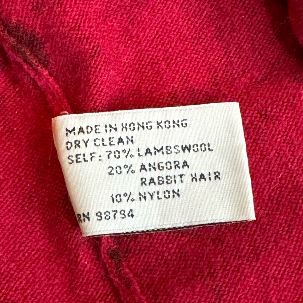 Talbot’s Magenta Wool Blend Sweater - Picture 6 of 6